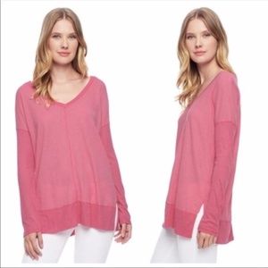 Splendid Heathered Thermal Long Sleeve Tunic